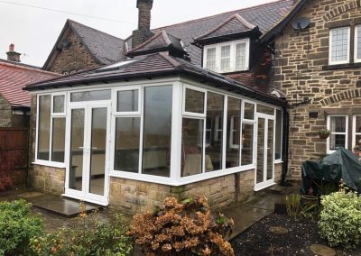 DIY Tiled Roof Edwardian Stone Dwarf Wall Conservatory