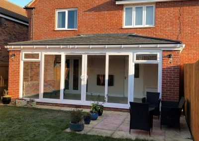 DIY Side Hipped Tiled Roof Lean-to Conservatory