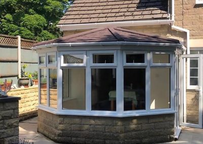 DIY Tiled Roof Victorian Stone Dwarf Wall Conservatory