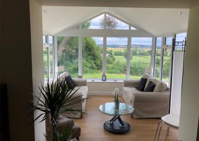 Gabled Conservatory Interior