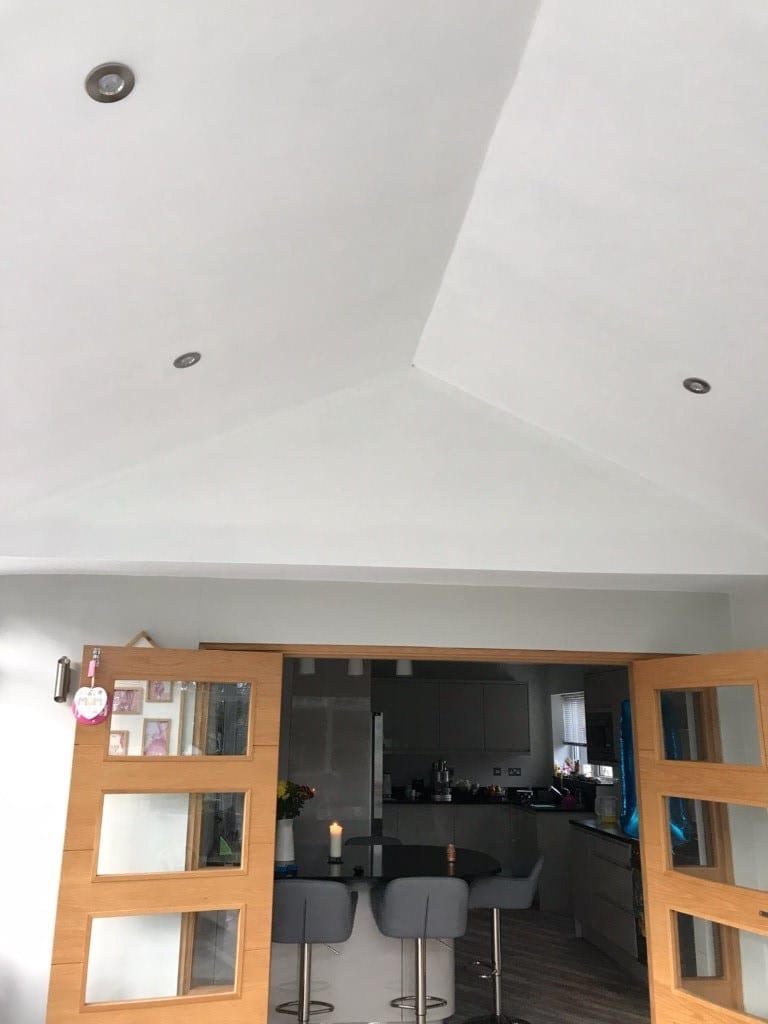 Gable End Conservatory Interior Ceiling 