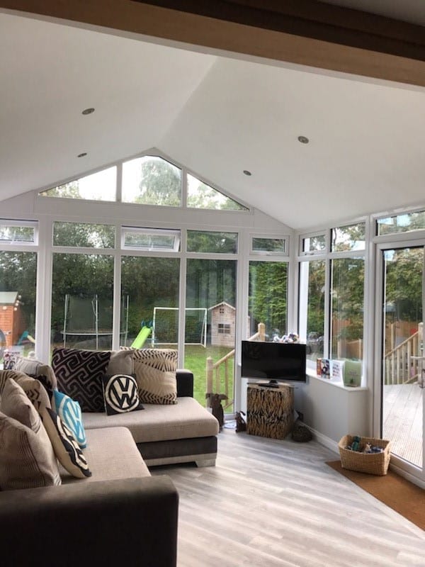 Gable End Conservatory Interior