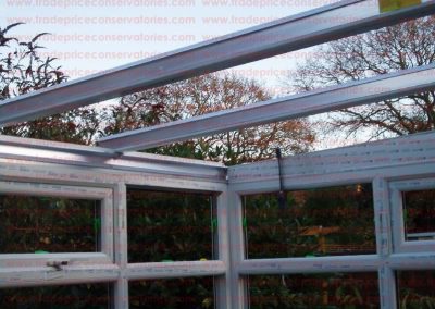 erecting diy conservatory frame