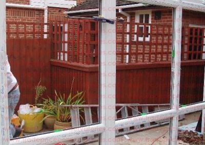 constructing a diy conservatory frame