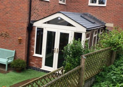 White Gable End Conservatory