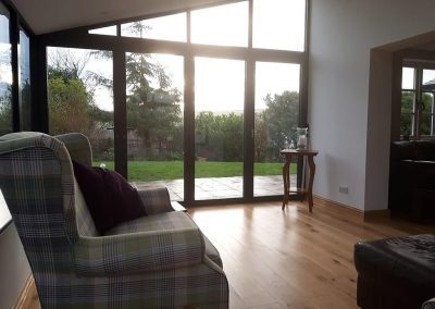 Lean-to Conservatory Interior Morning