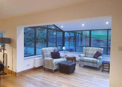 Lean-to Conservatory Interior Living Room