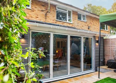 Lean-to Home Extension with Grey Cladding