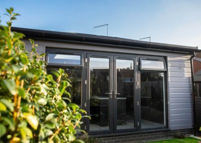 Home Extension with Grey Cladding