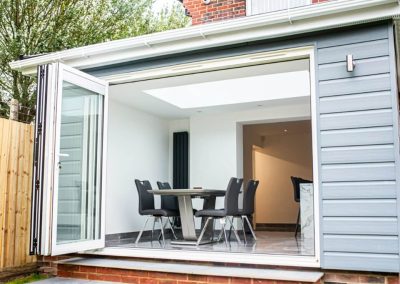 New Home Extension as a Dining Room