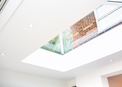 Home Extension with a Lantern Skylight