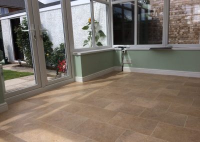 DIY Conservatory Interior Flooring