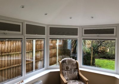 Victorian Conservatory with Interior Lighting